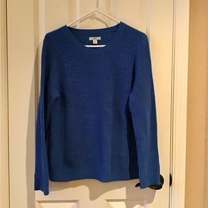 Croft & Barrow Pretty Blue Sweater